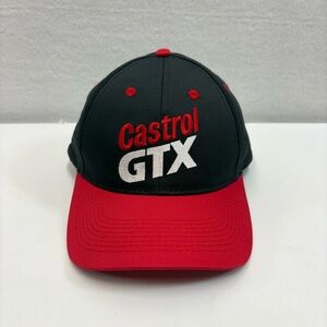 Castrol GTX Black and Red Cap